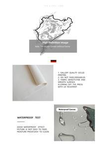 1张无框地图海报，“绿色地狱”黑白赛车艺术，复古德国赛道印刷品，地点及始建于1927年，简约墙面装饰，适用于卧室、宿舍、房间，礼品 - 賽道 - 查看 9