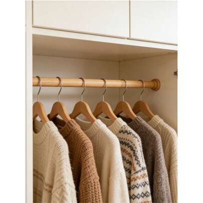 1 thanh treo rèm siêu dài bằng thép không gỉ vân gỗ, hoàn toàn phù hợp với tủ quần áo, màu gỗ sồi, màu gỗ óc chó, thanh căng, thanh lò xo, thanh đỡ, thích hợp cho rèm tắm, rèm cửa sổ, vách ngăn xe RV, trang trí phòng khách, rèm phòng ngủ, rèm nhà bếp, giá đỡ ngoài trời, thanh treo quần áo, chất liệu thép không gỉ, không cần khoan, dùng cho rèm cửa, tủ quần áo, xe cộ, tủ đựng đồ, giá phơi đồ nhiều kích cỡ có thể kết hợp tự do, thanh treo rèm ban công, thanh treo rèm phòng ngủ, giá treo khăn tắm dạng ống lồng trong phòng tắm.