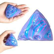 Đồ chơi bóp phô mai, bóng xả stress mềm dẻo, quà tặng giỏ quà tiệc, bóng fidget, quà tặng tiệc sinh nhật, vật phẩm đầy túi quà, khối đá mềm dẻo, bóng đường, đồ chơi giác quan cho trẻ tự kỷ, đồ chơi fidget làm phần thưởng lớp học - Nhiều màu - Xem 11