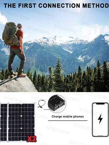 Kit solar de 10000W para electrodomésticos pesados, con inversor 12V24V-110V/220V + 2 paneles solares + controlador 100A - SEP-18K-2-E10000 - Ver 10