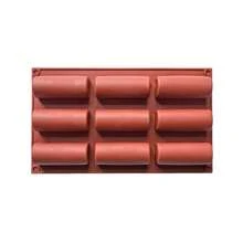 9-Cavity Silicone Spiral Baking Mold, Reusable Non-Stick Log Shaped Baking Mold Suitable For Mini Swiss Rolls, Chocolate Desserts, Candies And Pastries, Soft And Easy To Demold, Suitable For Easter Brunch And Fun Parties - Multicolor - View 7