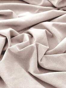 1pc Minimalist Solid Color Milk Silk Stretch Sofa Seat Cushion Cover, Suitable For All Seasons - Space Gray - View 8
