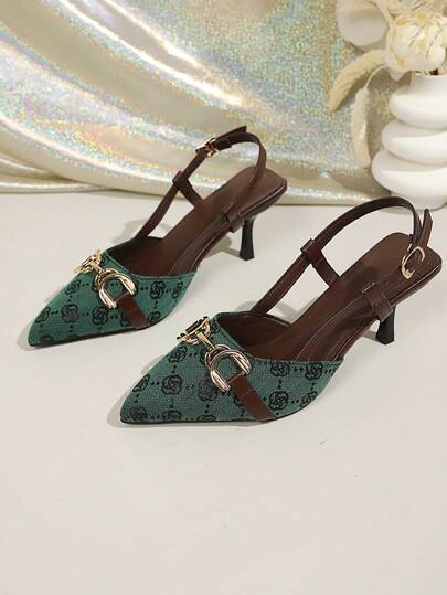 Sandali con tacco alto eleganti e floreali per donne taglia forte, stile western vintage, scarpe da cerimonia con zeppa e punta affusolata, chiusura con fibbia, adatti per feste, matrimoni, vacanze, primavera/estate/autunno