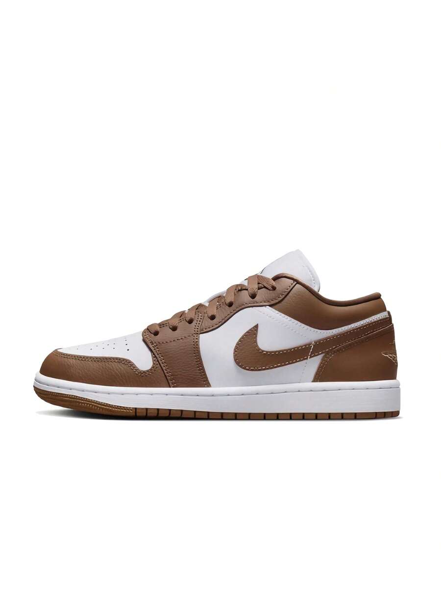 Nike Air Jordan 1 Low AJ1 Retro Cupsole 运动鞋，迷人的美拉德配色