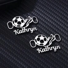 Hebilla de zapato personalizada de acero inoxidable con correa, hebilla de cordones personalizada, accesorios decorativos para zapatos, regalo personalizado para mujeres y hombres - Multicolor - Ver 10