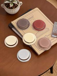 1pc Multi-Color Desk Phone Holder, With Protective Packaging, Creative Decor And Charging, Non-Slip Design, Suitable For Various Scenarios - Multicolor - View 4