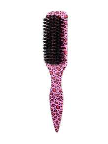 5pcs Leopard Print Tail Comb & Brush Set, Made Of Soft Bristles And ABS Material, Can Smoothen Hair, Suitable For Home And Salon Hair Care And Styling, Travel, Detangling - Multicolor - View 17