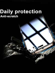 Bộ 2 miếng dán màn hình cường lực 360° chống nhìn trộm, độ cứng cao, chống trầy xước, chống sốc, chống bám vân tay, tương thích với iPhone 17 Pro Max, 17 Pro, 17 Air, 17, 16E, 16 Pro Max, 16 Pro, 16 Plus, 16, 15 Pro Max, 14 Pro Max, 13, 12, 11, XS MAX, XR Plus Series - 2 chiếc 360°Riêng tư - Xem 4