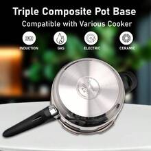 Stainless Steel Pressure Cooker – Large Induction Hob Compatible Cooker With Dual Handles For Fast Cooking At Home Or In Catering Kitchens - View 9