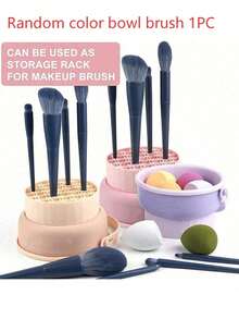 2个/1个硅胶苹果形化妆刷清洁垫，带吸盘，便携式清洗工具 - 升級款 - 查看 17