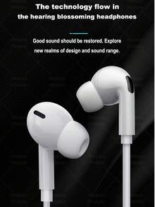 Type-C 有线耳机，入耳式耳机，具备降噪功能，HiFi 立体声，超低延迟，兼容 15 Pro Max、S24 Ultra 及其他 Type-C/USB-C 设备，适用于移动游戏和多媒体应用。 - 查看 2