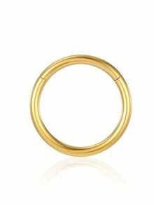 VJS 1 chiếc khuyên môi dạng vòng liền mạch bằng thép không gỉ, thời trang, đa năng, thích hợp để đeo hàng ngày và làm quà tặng. - vòng môi - Xem 4