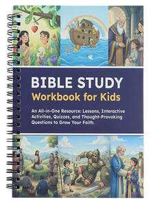1PC Bible Study Workbook For Beginner School Supplies - Rectangle - View 7