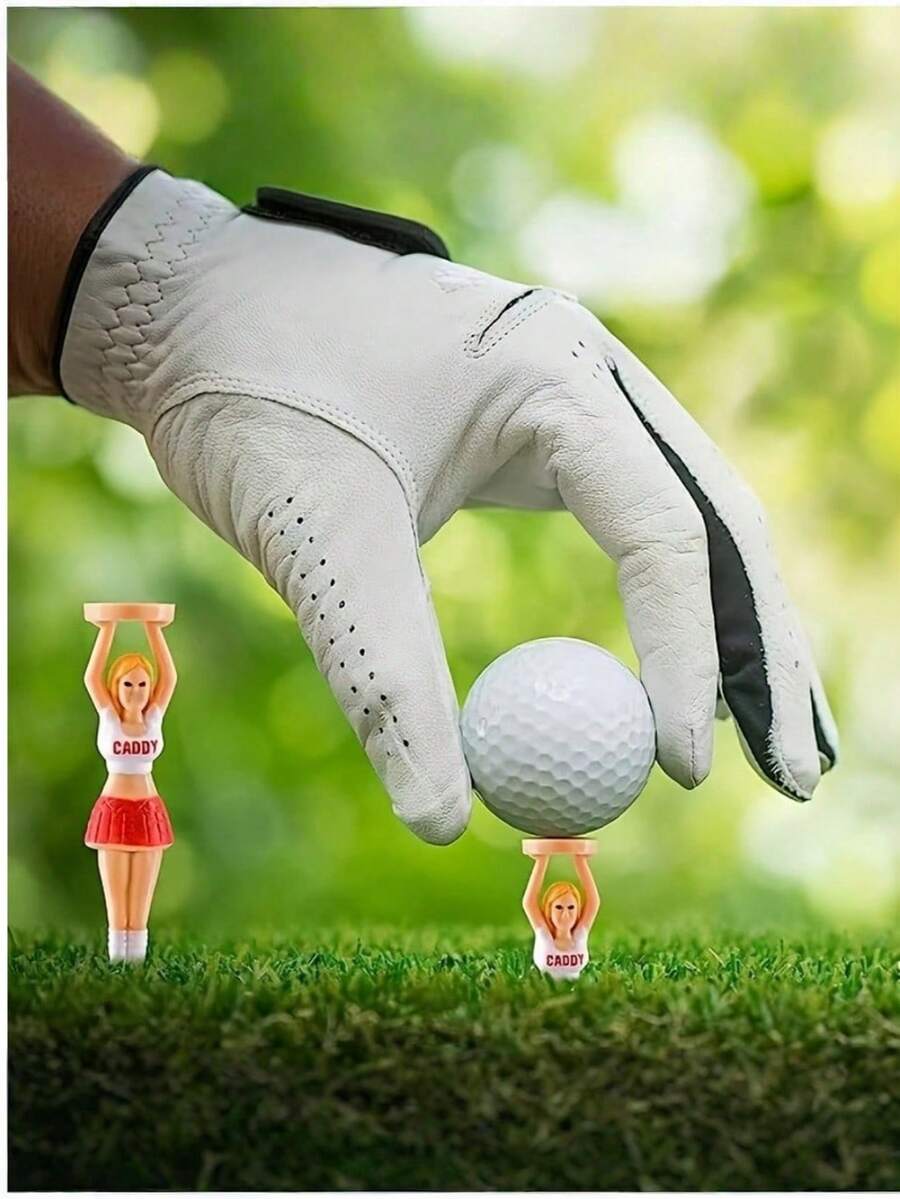 1 cái Cọc cắm bóng golf hình cổ động viên ngộ nghĩnh, cọc cắm bóng golf bằng nhựa độc đáo dành cho người chơi golf nam và nữ đang luyện tập - Nhiều màu - Xem 1