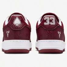 Nike KB Air Force 1 Low Men's Team Red White IB0018-600 - Burgundy - View 3