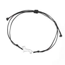 1pc Stainless Steel Dachshund Dog Charm Bracelet, Hip-Hop Punk Style Men Daily Wear Jewelry Gift - Simple - View 23