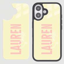 Personalized 3D Colorful Initial Letter Customized Air Cushion Transparent Phone Case Cover For IPhone 11/12/13/14/15 Pro Max - Multicolor - View 6