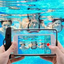 Universal Waterproof Phone Pouch, Waterproof Phone Case Compatible With IPhone 14 13 12 11Pro Max XS Plus Compatible With Samsung Galaxy S22 S23 Cellphone Up To 7.0", 3D Cellphone Dry Bag For Vacation Compatible Phone Models Compatible With IPhone - 黑色 - 查看 4