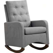 Baby Gliders, Ottomans & Rocking Chairs - Light Gray - View 5