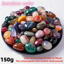 30/50/80/100/150/200/250/300/500g Gemstone And Crystal Set, 30+ Bulk Rock And Mineral Science Experiment Kit, Rock Collection, Polished Crystal Fragments, Suitable For DIY Crafts, Home Decor, Jewelry Making, Wishing Bottles, Garden Decor, Aquarium, Etc. Luxury Home Decor And Holiday Gift (Christmas/Valentine's Day), Botanical Style Family Heirloom Small Solution - Multicolor - View 18