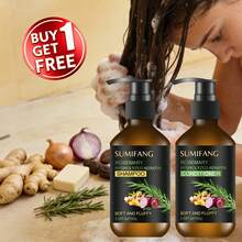 SUMIFANG Mirieta 蛋白去除洗发水和护发素套装，令秀发柔软蓬松，滋养秀发，强健发根，修复受损发质，防止分叉和毛躁，恢复秀发弹性，100克+100克 - 洗髮+護髮素 - 查看 9