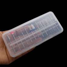 1pc 2.35mm Nail Drill Bit Storage Box – Manicure Bits Display Stand Holder Nail Art Tool Organizer Case - Multicolor - View 10