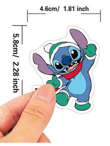 100 miếng dán Stitch, miếng dán Stitch chống thấm nước dùng cho ốp điện thoại, văn phòng phẩm, đồ dùng học tập, miếng dán tự làm, miếng dán trang trí, miếng dán hoạt hình, miếng dán chủ đề anime, thích hợp cho điện thoại, hành lý, máy tính xách tay, bình nước, đàn guitar. - Nhiều màu - Xem 4