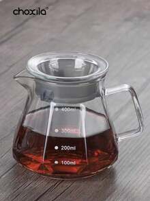 choxila 3pcs/Set Transparent Coffee Pot, Transparent Resin Dripper, 50pcs V02 Filter Paper, Reusable Pour-Over Coffee Equipment, Coffee Accessories, Suitable For Pour-Over Coffee, Gift - Transparent - View 7