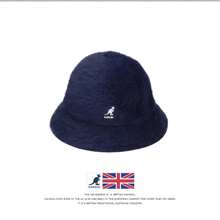 Kangol Kangaroo Fur Round-Brimmed Fisherman Hat For Women, Warm Plush Bucket Hat, Retro And Versatile Flat-Top Water Bucket Hat, Winter Accessory WU1O - 藍色圓頂兔毛漁夫帽 - 查看 12