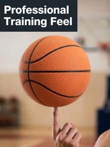 Noise-Reducing Basketball With Porous Foam Structure, Suitable For Quiet Indoor Practice. High Elasticity Basketball Suitable For Apartment Residents' Nighttime Training And Home Gym. High Density Basketball, Stylish , Suitable For Sports Training Equipment And Basketball Accessories - Multicolor - View 9