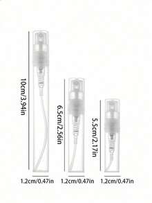 Botella de spray de perfume portátil recargable, mini spray de perfume recargable, contenedor de almacenamiento de agua de esencia cosmética, botella de spray de perfume, caja de bomba de spray de perfume, mini spray de perfume de bolsillo, herramienta de transferencia de bomba dispensadora de perfume recargable - Multicolor - Ver 10