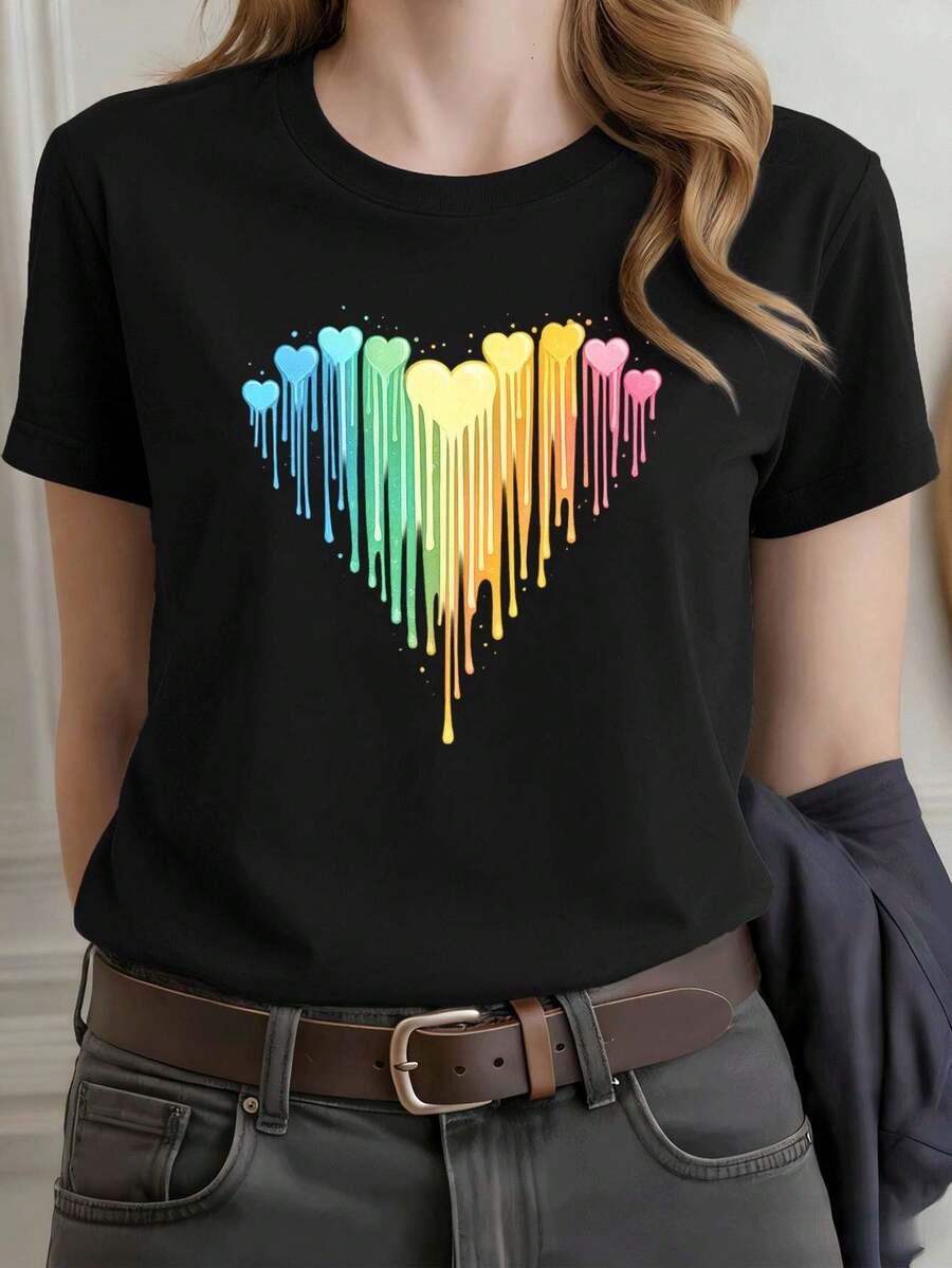 Women T-Shirts - Black - View 1