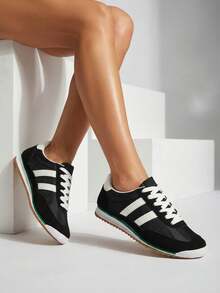 Vebisa Women's Sport Sneakers - Black - View 6