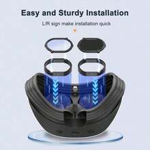 For VR2 Anti-Scratch Lenses PS VR2 Eye Lens Protection Eye Dust Protection Cover Anti-Blue Light Filter Accessory - View 6