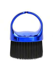 专业理发师清洁刷，软毛颈部毛发除尘工具，适用于美发沙龙和家庭使用，耐用手柄 - 彩色 - 查看 14