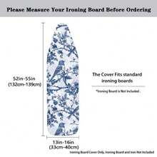 1pc Universal Ironing Board Cover, With Elastic Edge, Stain-Resistant & Heat-Resistant, Thick Cleaning Pad, Iron Rest Pad, Suitable For Ironing Board - Multicolor - View 11