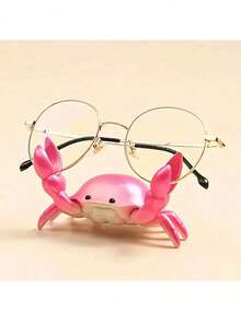 1pc Multi-Function Crab Shaped Desktop Storage Box - Phone Holder, Pen Cup, Glasses Rack, Jewelry Tray, Cute Office Decor, Home Desk Accessory, Unisex Unique Gift, Study & Work Station Supply (Fashionable And Space-Saving) - Multicolor - View 17