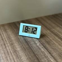 Mini LED Digital Electronic Clock, Minimalist Ins Style Silent Desktop Clock, Student Desk Decor Small Alarm Clock - 1PC - View 14