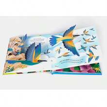 Usborne Pop-Up Birds 3D Book, Interactive Bird Wildlife Picture Book, Early Educational Learning, Cognitive & Spatial Imagination Development, Science Discovery, Sturdy Hardcover Board Book For Preschool - Multicolor - View 6