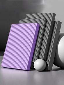 1/2pcs 1.57in Thick Durable Elastic Pad, Thick Non-Slip Balance Pad, High Elasticity NBR Foam Mat For Stability Training, Yoga, Pilates - Multicolor - View 9