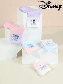 Disney Vớ Elsa Frozen dành cho bé gái (5 đôi), thích hợp cho mùa xuân, hè, thu và đông, với họa tiết công chúa Elsa hoạt hình từ phim Frozen. Phù hợp cho cả bé trai và bé gái, hoàn hảo để mang hàng ngày, hoạt động ngoài trời, đi học và thư giãn ở nhà (Quà tặng ngày lễ). - Nhiều màu - Xem 9