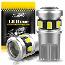 TOAUTO 2 bóng đèn LED T10 W5W, Canbus 2835 10 SMD 12V 6000K 194 168 dùng cho đèn trần, đèn đỗ xe, đèn xi nhan ô tô. - T10 - Xem 7