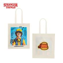 Netflix 1PC Officially Licensed Stranger Things Classic Print Large Capacity Daily Tote Bag - Multicolor - View 14