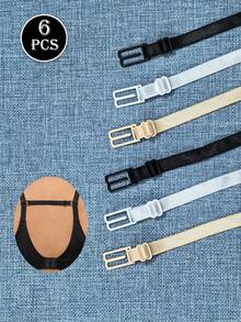3pcs/6pcs/9pcs/20pcs Bra Strap Clips, Adjustable Non-Slip Bra Strap Holder Fasteners - Multicolor - View 14