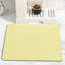 1 pieza, Alfombrilla de secado de platos de unicolor Macaron Morandi para la cocina, alfombrilla absorbente antideslizante resistente al calor para el borde del fregadero, disponible en varios colores - Caqui - Ver 3