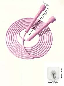 Lightweight Jump Rope With Handles Adjustable Length Fitness Speed Jumping Rope Skipping Rope Suitable For Aerobic Exercise Boxing Training Weight Loss Fitness Jumping Racing Endurance And Speed Training Ideal For Men Women Gym Accessories - Multicolor - View 11