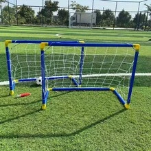 1Set Mini Foldable Soccer Goal, Best Choice For Outdoor Sports In Summer, Plastic Soccer Goal Post Set, Inflatable Sports Toy For Teenagers, Suitable For Indoor And Outdoor Team Games - 彩色 - 查看 7