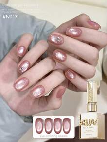 XEIJAYI 15ML Cat Eye Nail Polish Gel Soak Off Nail Magnetic Gel Polish Nail Art DlY For Salon At Home - 彩色 - 查看 37