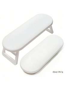 Foldable ABS Nail Arm Rest Pillow, Portable Manicure Hand Rest Pad With ABS Frame, Ergonomic Wrist Support Design For Nail Salon, Eyelash Extension And Pedicure Services, With Beauty-Grade Comfortable Pillow With Easy-To-Clean Surface, Suitable For Nail Salon Workstations, Mobile Beauty Services, Home Nail Studios And Lash Artist Workstations, Ideal Gift For Professional Nail Technicians, Lash Artists, Pedicure Specialists, Beauty School Students, Christmas, Valentine's Day, Mother's Day - Multicolor - View 15