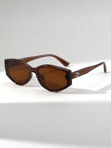 1 Cặp kính thời trang mắt mèo cổ điển dành cho nữ, đa năng, phù hợp cho phong cách đường phố, trang phục hàng ngày, đi biển, dự tiệc, chống gió. - Nhiều màu - Xem 8